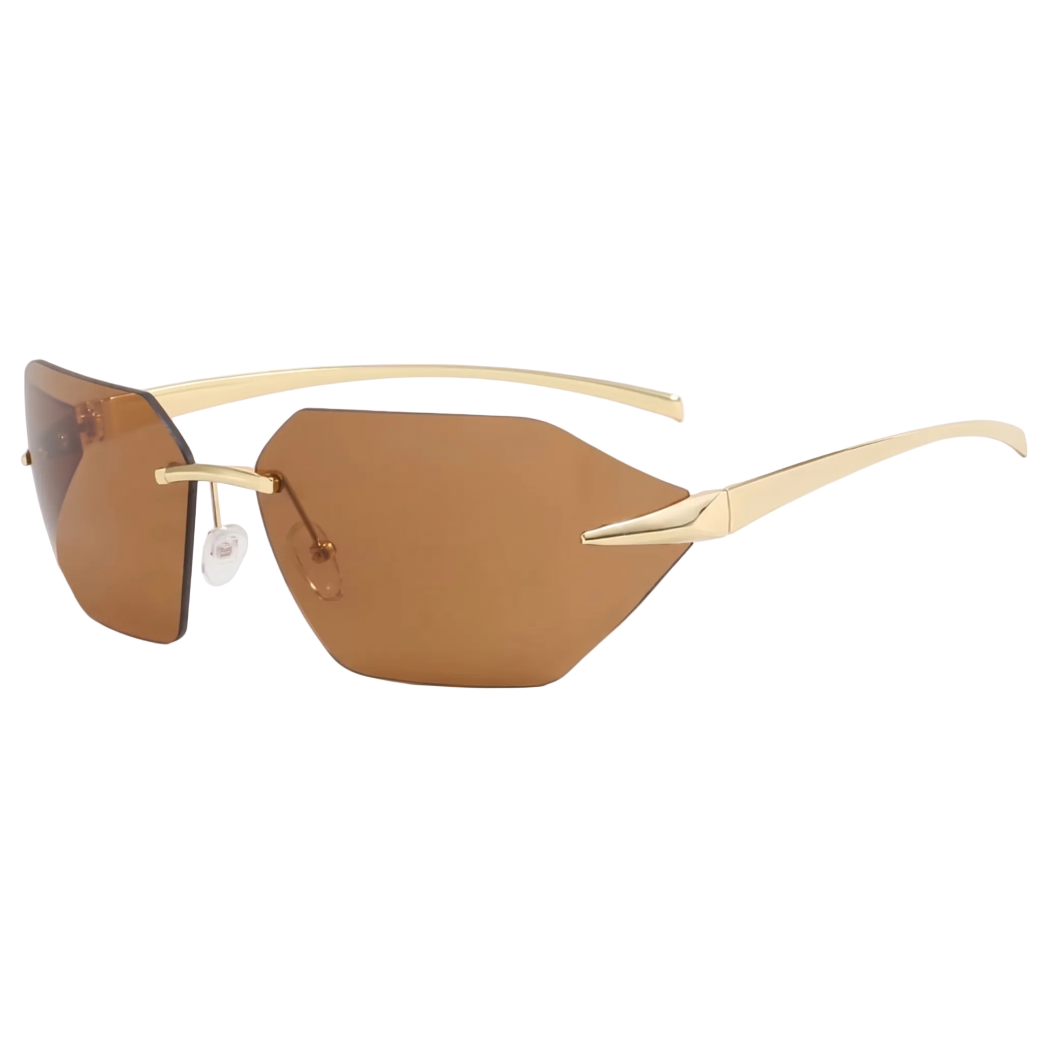 Lunettes de Soleil "Futur" Marron